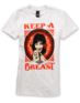 Obey Girls x Keep A Breast Foundation White Tee Shirt