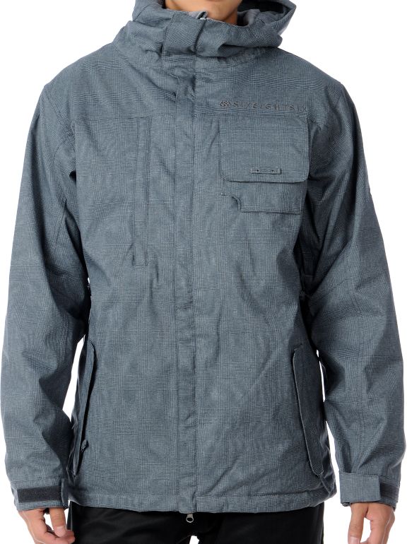 686 Mannual Legacy 2012 Grey 10K Guys Snowboard Jacket