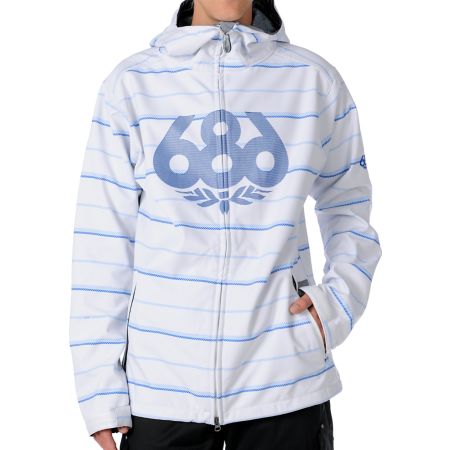 686 Tag 10K White 2012 Guys Snowboard Jacket