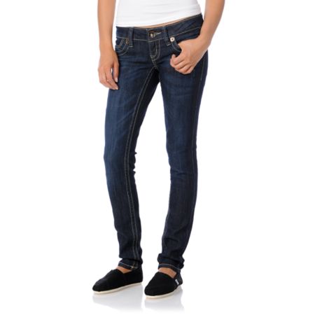 Jolt Quartz Dark Skinny Jeans