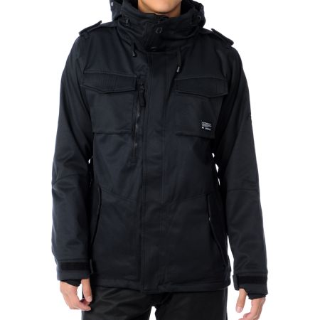 686 M-65 2012 Black 10K Guys Snowboard Jacket