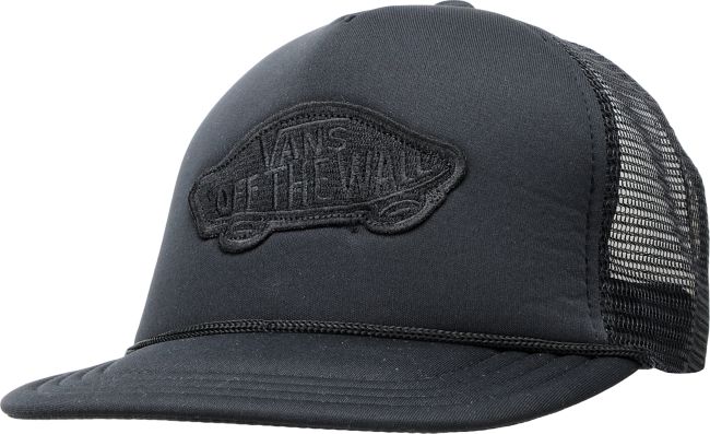 Vans Patchwork Black Trucker Hat