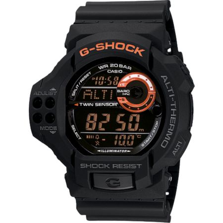 G-Shock GDF100-1B Classic Black & Orange Watch