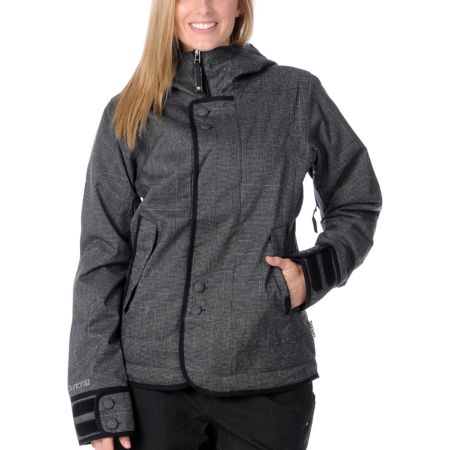 Burton Girls 2012 Black 10K Jet Set Snowboard Jacket