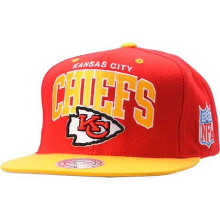NFL Mitchell and Ness Kansas City Chiefs Snapback Hat