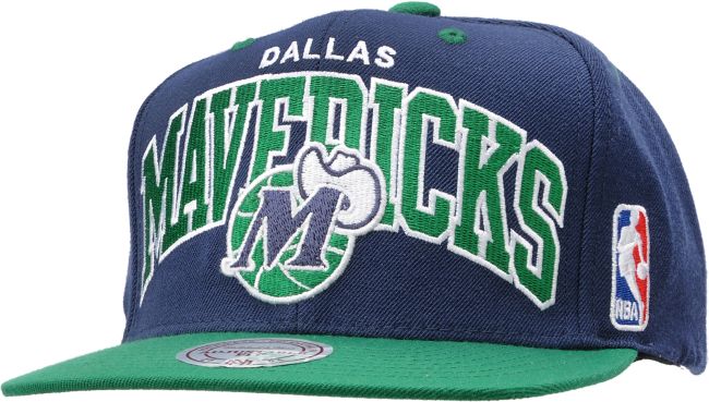 NBA Dallas Mavericks Arch Mitchell and Ness Snapback Hat