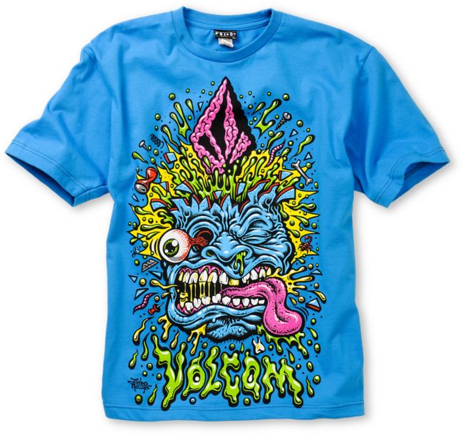 VolcomJimbo Phillips Blue Boys Tee Shirt
