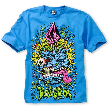 VolcomJimbo Phillips Blue Boys Tee Shirt