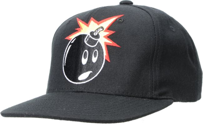 The Hundreds Adam Snap Black Snapback Hat