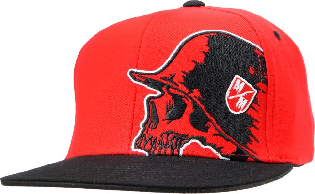 Metal Mulisha Ramble Red & Black Flexfit Hat