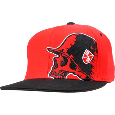Metal Mulisha Ramble Red & Black Flexfit Hat