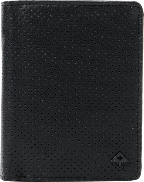 LRG Money Bags Perforated Black Wallet