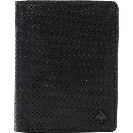 LRG Money Bags Perforated Black Wallet