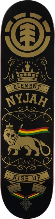 Element Nyjah Rise Up 8.0 Pro Skateboard Deck