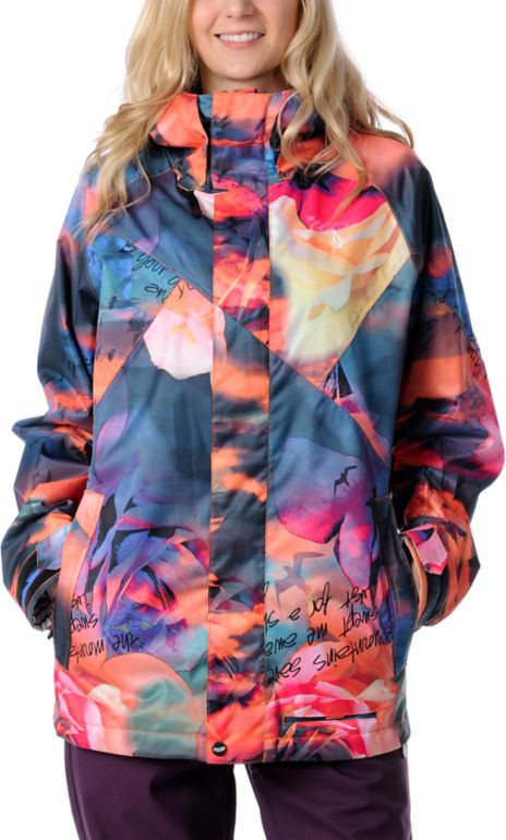 Volcom Girls Iconic B4BC 2012 Snowboard Jacket