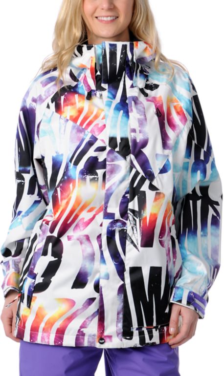 Volcom Girls Iconic Tipsy Tonic 2012 Snowboard Jacket
