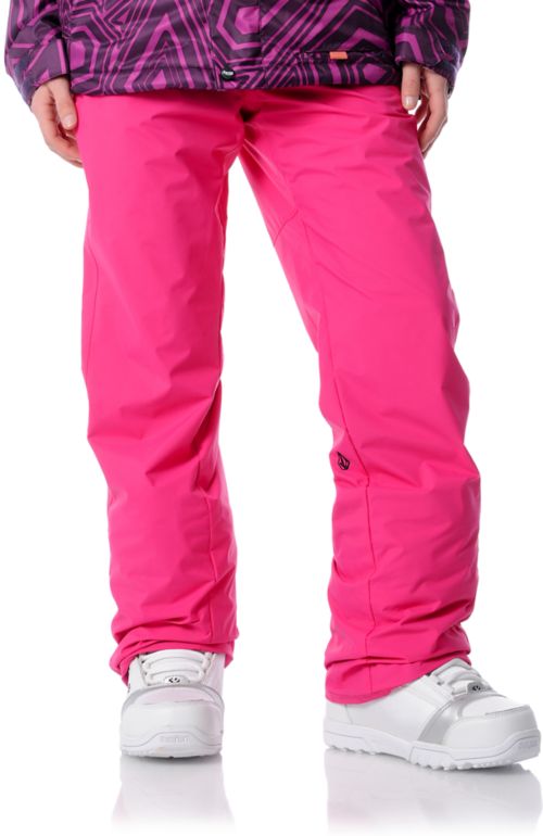 Volcom Girls Dame Rouge Pink 2012 Snowboard Pants