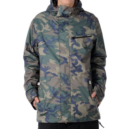 Holden Banks 10K Camo 2012 Guys Snowboard Jacket