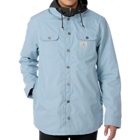 Holden Tarquin 10K Light Blue 2012 Guys Snowboard Jacket