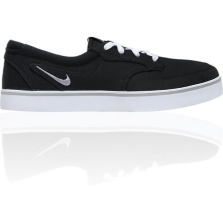 Nike 6.0 Braata Black, White & Gum Canvas Skate Shoe