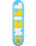 Skate Mental Paper Block Oneill 8.0 Skateboard Deck