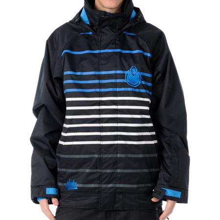 Nomis Lines 10K Black 2012 Guys Snowboard Jacket