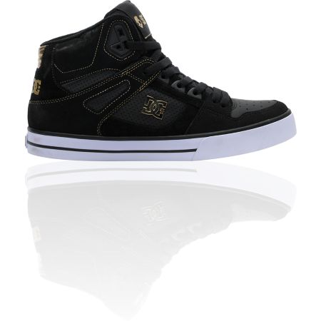 DC x Skullcandy Spartan Hi WC Black & Gold Skate Shoe