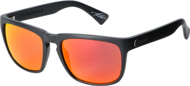 Electric Knoxville Matte Black & Fire Chrome Sunglasses