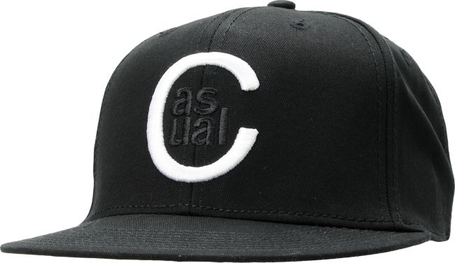 Casual Industrees C Logo Black Snapback Hat