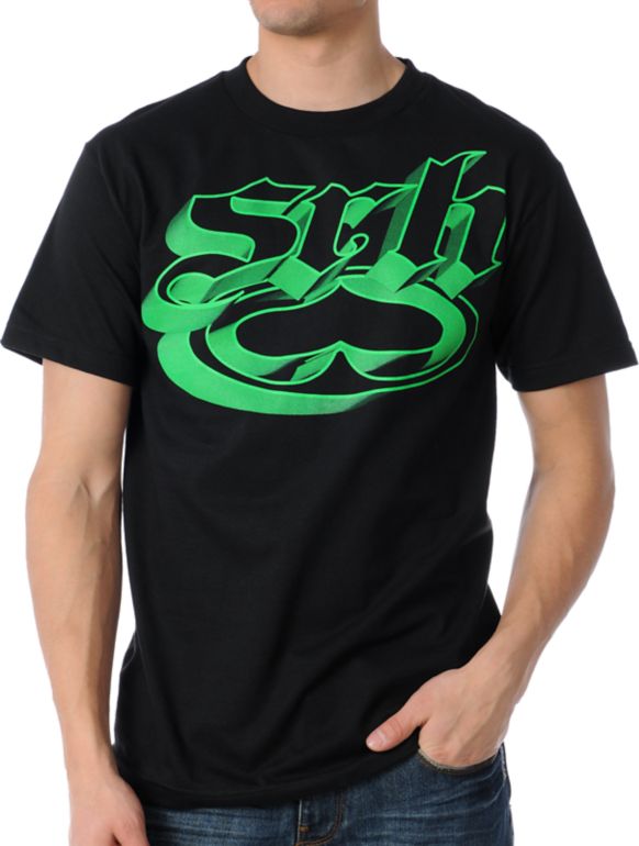 SRH High Life Black & Green Tee Shirt
