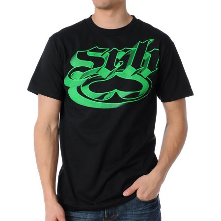 SRH High Life Black & Green Tee Shirt