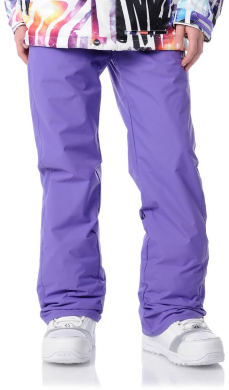 Volcom Girls Dame Purple Heart 2012 Snowboard Pants