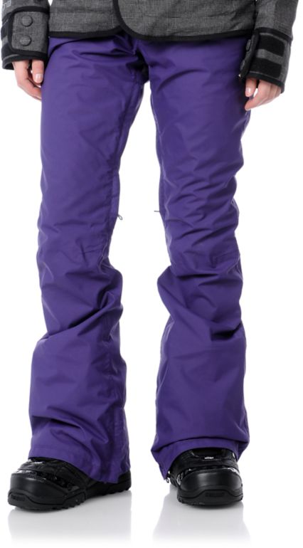 Burton Candy Purple 10K 2012 Girls Snowboard Pants