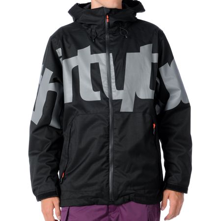 Thirtytwo Lowdown 8K Black 2012 Guys Snowboard Jacket