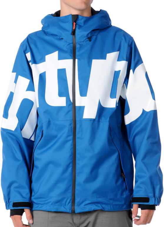 Thirtytwo Lowdown 10K Royal 2012 Guys Snowboard Jacket