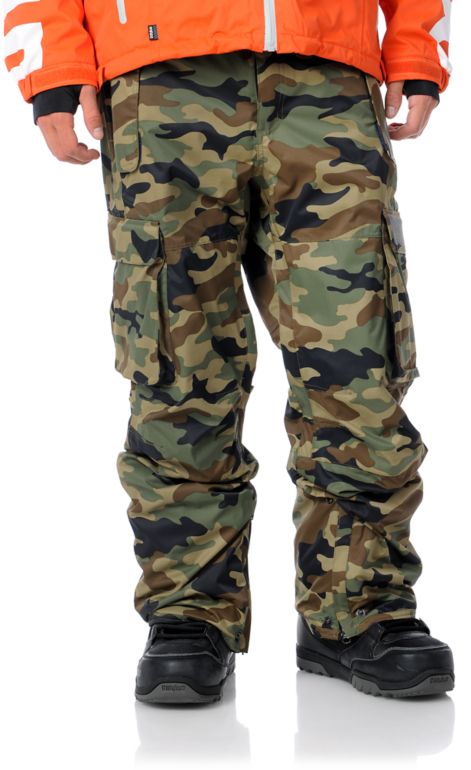 Thirtytwo Blahzay JP Walker Camo 2012 Guys Snowboard Pants