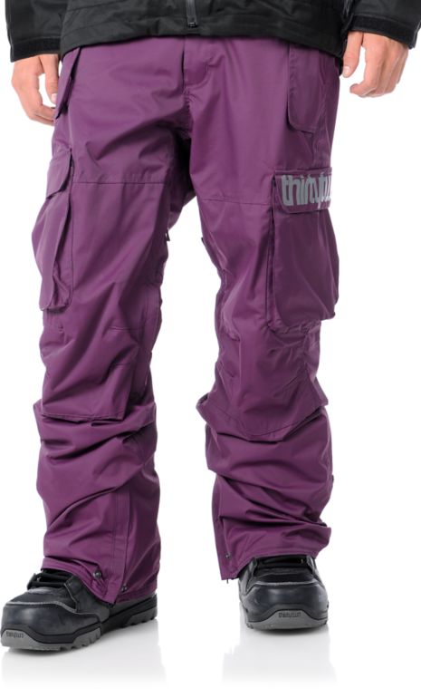 Thirtytwo Blahzay 10K Purple 2012 Guys Snowboard Pants
