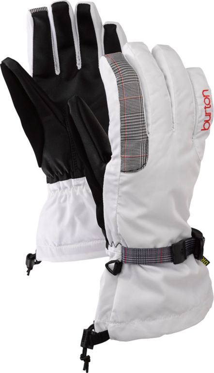 Burton Pele White 2012 Girls Pipe Gloves