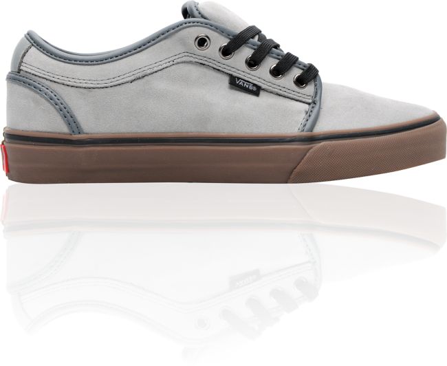 Vans Chukka Low Grey & Gum Pfanner Skate Shoe