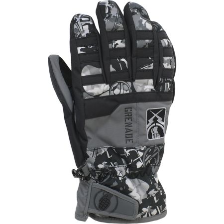 Grenade Fragment 2012 Black & White Gloves