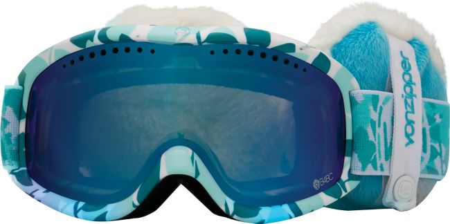 Von Zipper Girls Sizzle Secret Garden 2012 Snowboard Goggles
