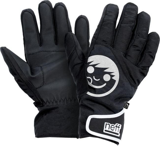 Neff Digger Black 2012 Snowboard Gloves
