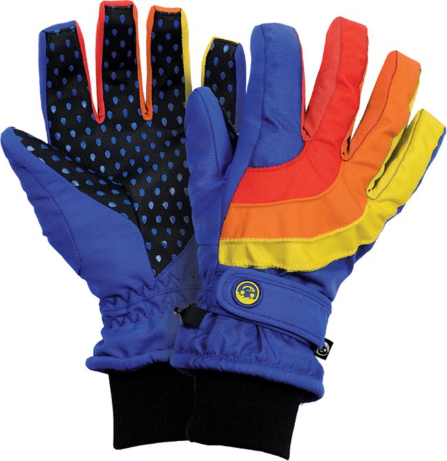 Neff Rainbow Blue 2012 Girls Snowboard Gloves