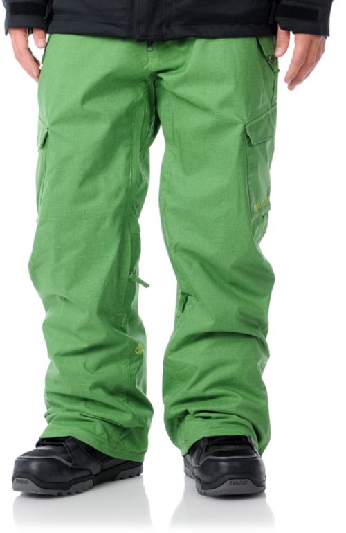 686 Mannual Infinity Kiwi Checkered Snowboard Pants