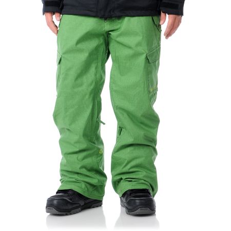 686 Mannual Infinity Kiwi Checkered Snowboard Pants