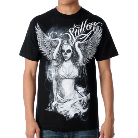 Sullen Simmer Black Tee Shirt