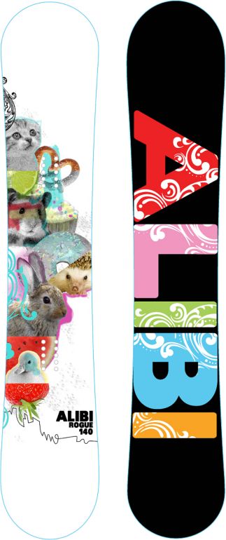 Alibi Rogue 140cm 2012 Girls Snowboard