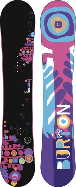 Burton Feather 152cm Mid Wide 2012 Girls Snowboard