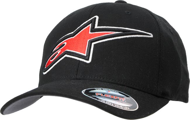Alpine Stars Superstar Black FlexFit Hat