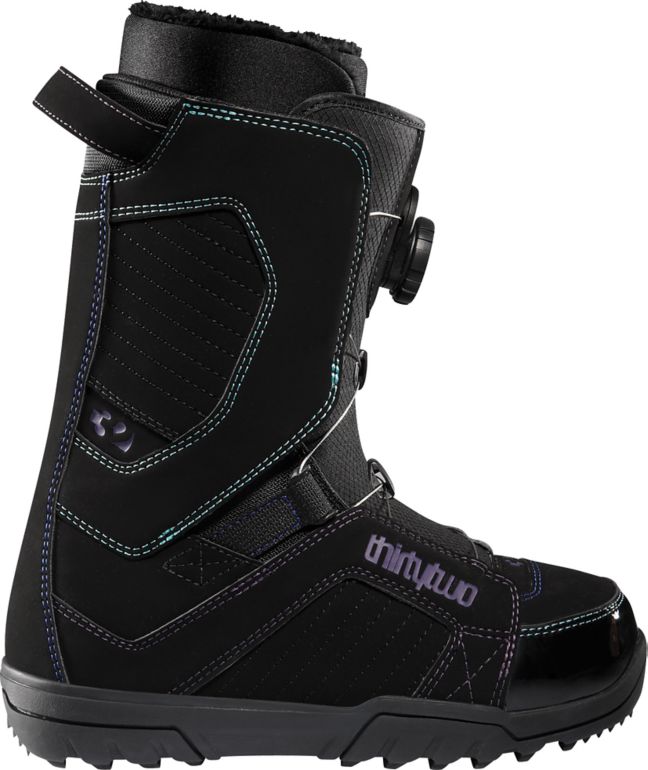 Thirtytwo STW BOA Black 2012 Girls Snowboard Boots